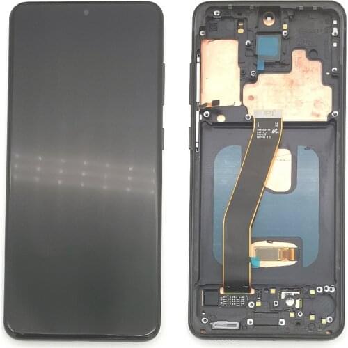 Original Super AMOLED LCD Display For Samsung Galaxy S20 G980F S20 Plus G985F LCD Display Touch Screen Digitizer Assembly