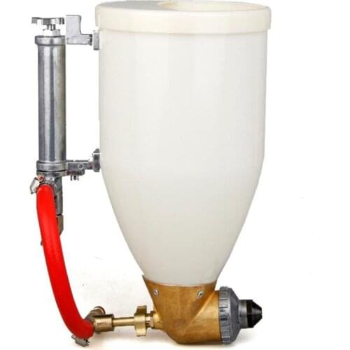 Real stone paint diatom mud spray gun cement mortar putty bullet gun automatic hand press switch plastic bomb gun