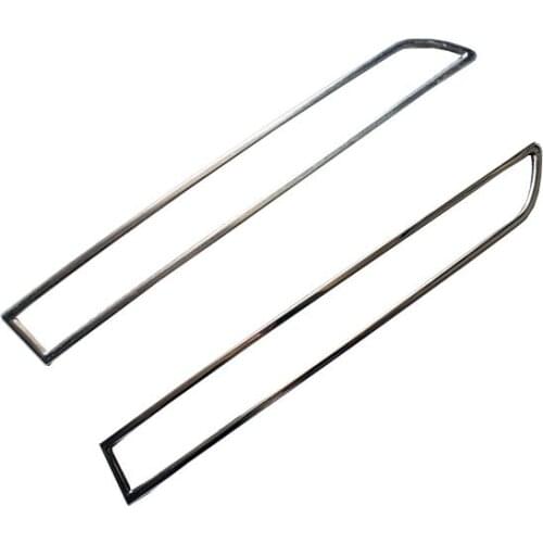 Fit for Skoda Kodiaq Rear Tail Fog Light Cover 2016 2017 2018 Rear Fog Lamp Trim Car Stickers Accessories 2Pcs