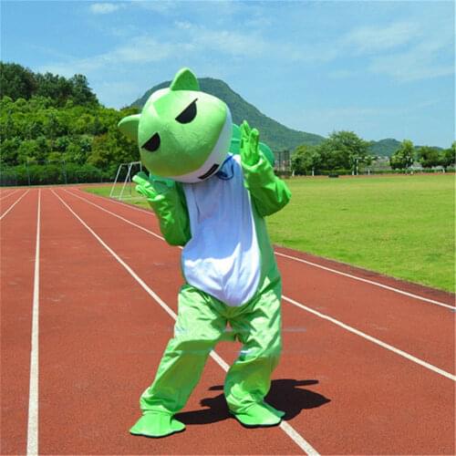 Furry Frog Mascot Fursuit Unisex Cosplay Costume Show Props Birthday Party Carnival Suit for Boyfriend or Girlfriend