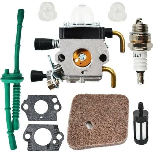 Carburetor Tool Set, Carburetor for STIHL FS55 FS55R FS55RC KM55 HL45 KM55R FS38 with Fuel Line Kit