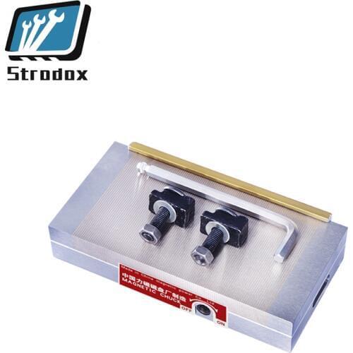 Sine precision grinder with magnetic chuck plane breakdown grinder disk magnetic plate grinder with suction cup spark machine