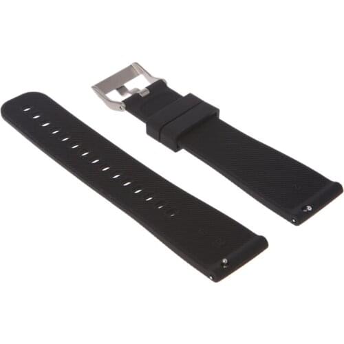 H054 Silicone Watch Strap Wristband for garmin Vivoactive 3 /Samsung Gear Sport S4