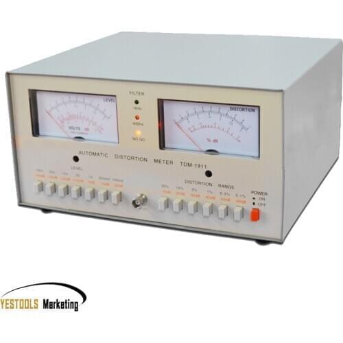 TDM-1911 Automatic Distortion Meter 0.01% - 30% Audio Distortion Meter 110/220V