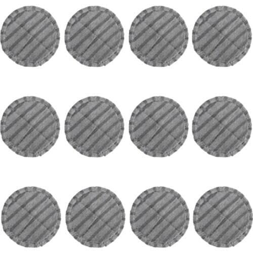 12 Pcs Microfiber Mop Cloth for Dyson V7 V8 V10 V11 Wet Dry Electric Mop Head Brush Mopping Pad Vacuum Cleaner Parts