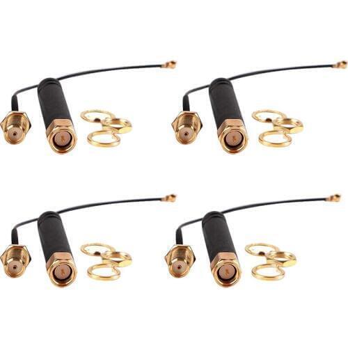 4Pcs For Lora Antenna 868-915Mhz,U.Fl Ipex To Sma Connector Pigtail Antenna 3Dbi For Wifi Esp32 Lora Module And Internet Of Th