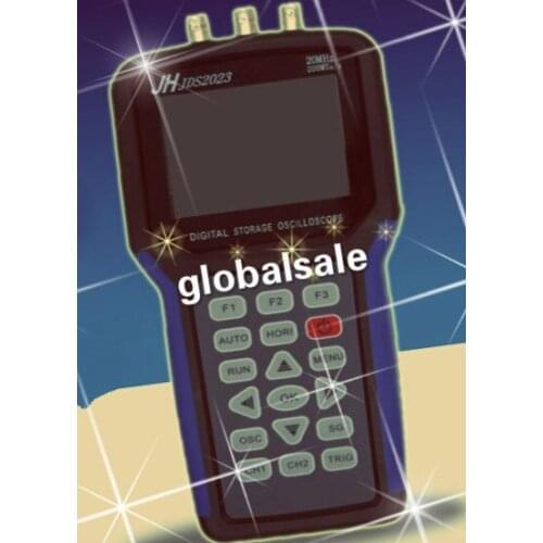 FREE SHIPPING Jinhan 2 in1 JDS2023 Digital Storage Handheld Oscilloscope Signal Generator 1CH 200MSa/S 20MHz 3.2 inch LCD screen