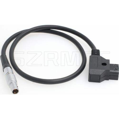 D-tap to 0B 2 Pin Male Power Cable for Heden Redrock Helix Letus Bartech Focus Device Receiver