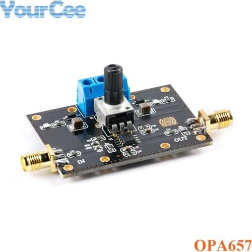 OPA657 Broadband Signal Amplifier Board Module High-speed Broadband Operational Amplifier Low Bias Current and Low Noise 1.6GHz