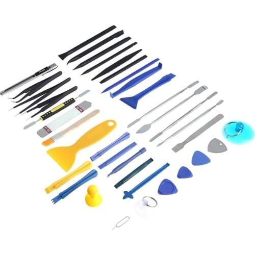 37 in 1 Cell Phones Opening Pry Mobile Phone Repair Tool Kit For Mobile Phone Tablets PC Repair Hand Tools Set Accessory