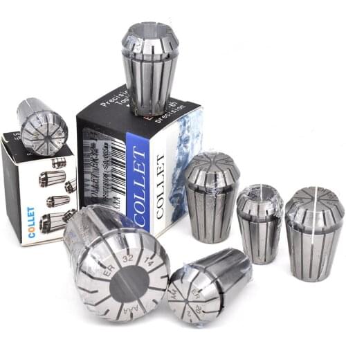 NEW AAA grade 12PCS/SET ER20 3-13mm 1/8 spring collet chuck precision 0.005mm for CNC Milling Lathe Tool spindle motor