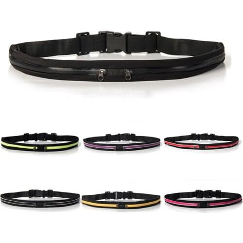 Running Belt Bag Men Sports Waist Bag Waterproof Portable Waist Pack Pocketbelt Phone Pouch for Cycling Gym Unisex Sports Bags