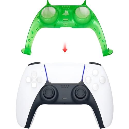 Rondaful Decorative Strip For PS5 Controller Joystick Handle PC Decoration Strip For PS5 Gamepad Controle Decorative Shell Cover