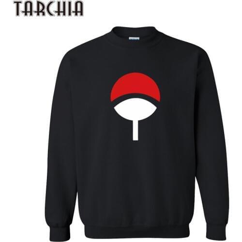 TARCHIA 2021 Sasuke Uchiha Crest Fashion Male Pullover Hoodies Sweatshirt Personalized Men Boy Casual Parental Survetement Homme