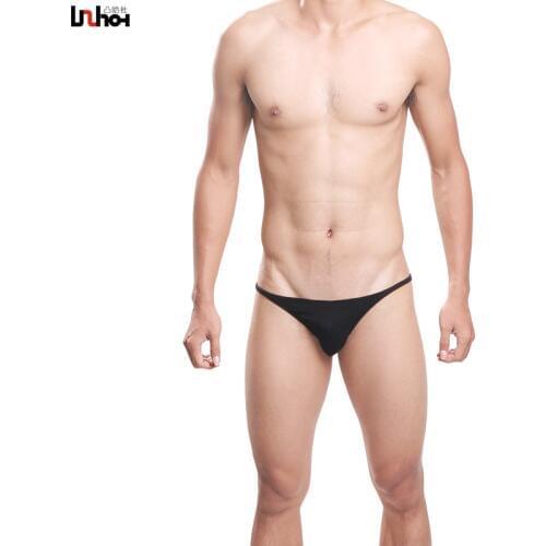 Uzhot bags fork callisthenics temptation 100% cotton male triangle panties male sexy panties 13004