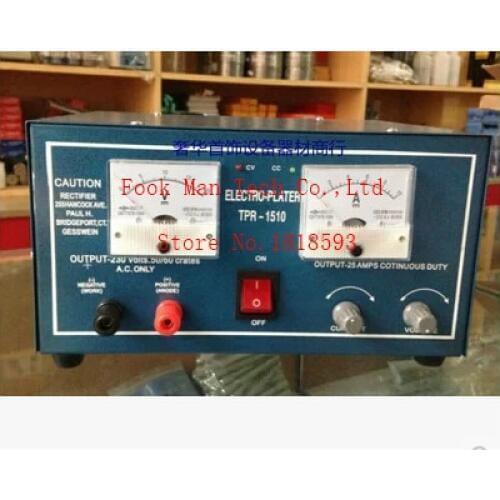 Latest Model Jewelry Tools ,220V Electroplating Rectifier, Gold Plating Machine,Complete with clips wires