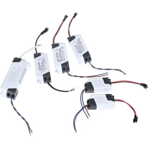 1pcs 3W-36W LED Driver Light Transformer Constant Current Power Supply Adapter