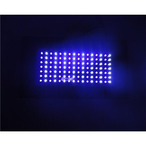 120W led aquarium light 112leds white blue LED Aquarium lamps for Fish Tank Coral Reef Growth