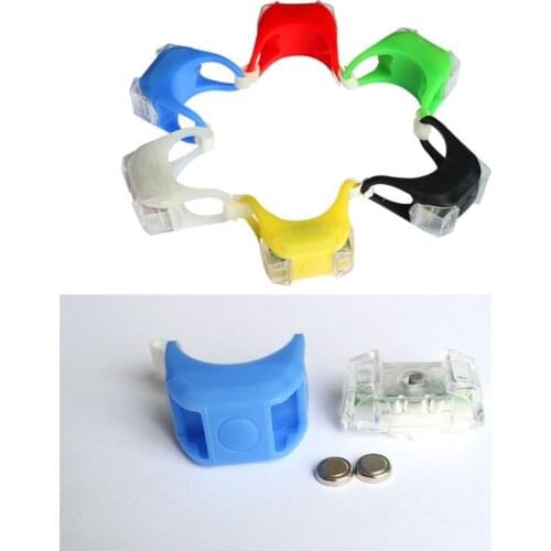 HX5D 2PCS Baby Stroller Night Light Waterproof Silicone Caution lamp Outdoor Security Safety Alert LED Flash Remind Caution Lamp