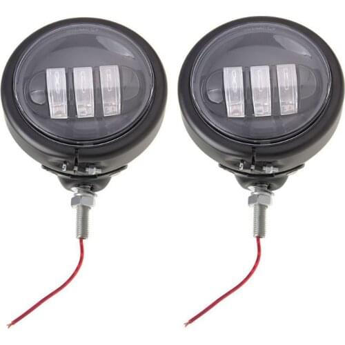 4.5 Inch LED Passing Fog Spot Lamp Replacement for Motorcycle and 4.5 inch Housing Bucket for 2009-2011 Street Glide