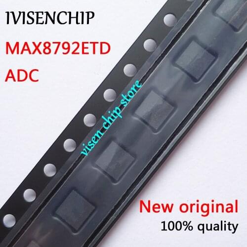 5pcs MAX8792ETD MAX8792E MAX8792 ADC QFN-14