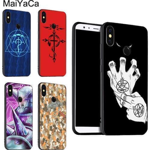 Fullmetal Alchemist Edward For POCO X3 F2 Case For Redmi Note 9 Pro 8 7 8T 9S 9A 9C For Mi Note 10 Lite 9T A3 Coque