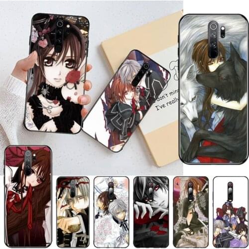 Anime Vampire Knight Phone Case for Redmi 9A 8A 7 6 6A Note 9 8 8T Pro Max Redmi 9 K20 K30 Pro