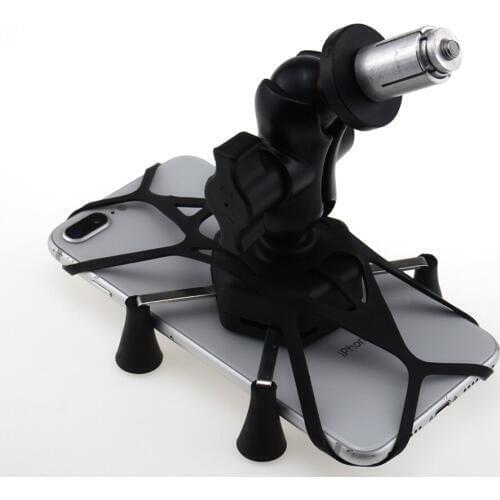Phone Holder for KAWASAKI ZX600 NINJA ZX-6RR ZX-14R ZZR1400 ZX14R ZX6R Motorcycle GPS Navigation Bracket 16-19mm