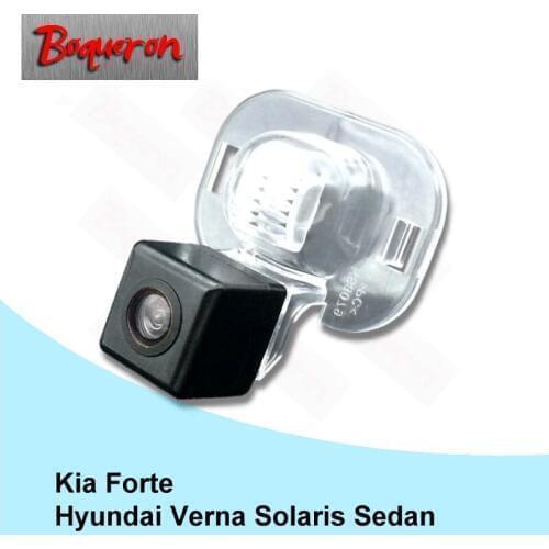 For Hyundai Verna Solaris Sedan for Kia Forte Backup Reverse Parking Camera HD CCD Night Vision Car Rear View Camera NTSC PAL