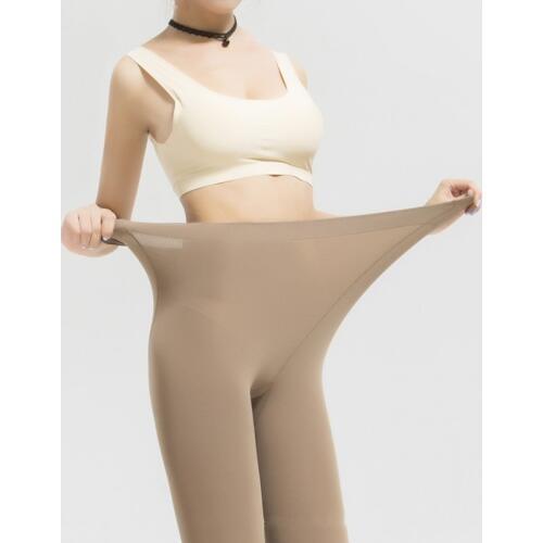 DOIAESKV Women Tights Plus Size 120D Autumn Winter Warm Lined Pantyhose High Waist Female Stretchy Slim Skinny Velvet Tights