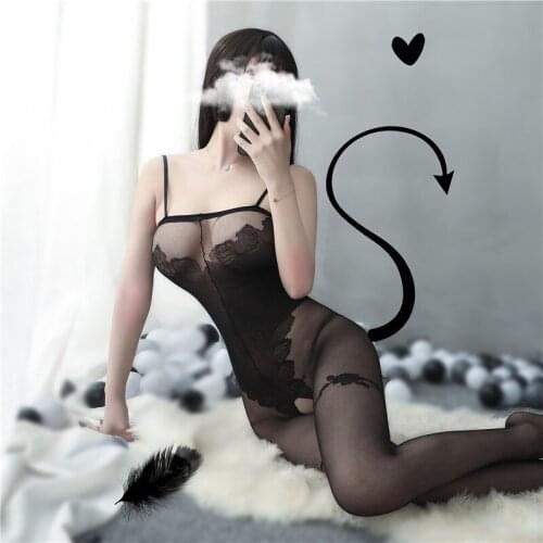 Women Sexy Lingerie Porno Open Crotch Hollow Stockings Garter Belt Tights Transparent Pantyhose Leopard Print Long Stocking