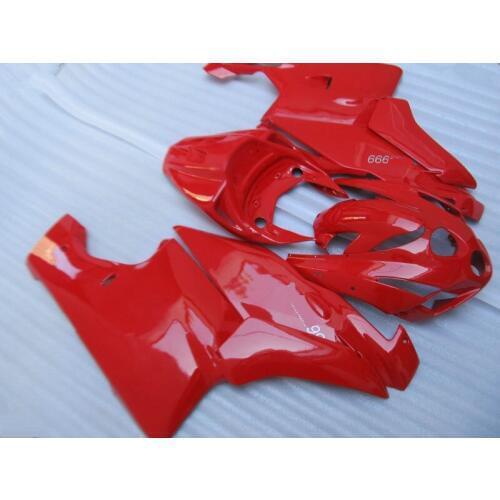 Injection Fairing kit for 749 999 2003 2004 749 03 04 999 03 04 ABS Plastic Hot Red Fairings Set+gifts DD10