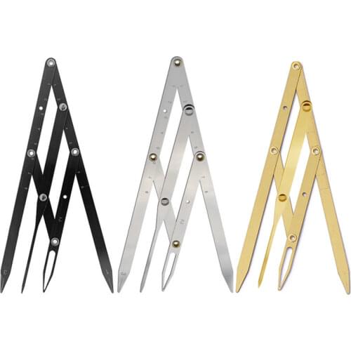 Eyebrow Ruler Stainless Steel Triangle Golden Ratio CALIPERS Microblading Permanent Makeup Eyebrow Measure Tool Mean Divider