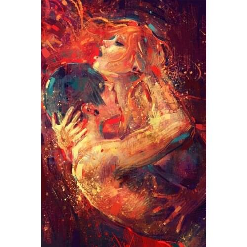 Love is gone,diamond embroidery,mosaic,wall decor,DIY,rhinestone,abstract,diamond painting,cross stitch,needle gifts-CX-007