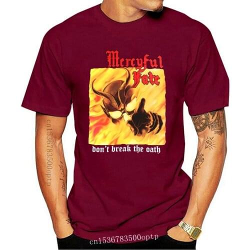 Mercyful Fate Don T Break The Oath 84 Heavy Metal King Diamnod New Black T Shirt Men Summer Style