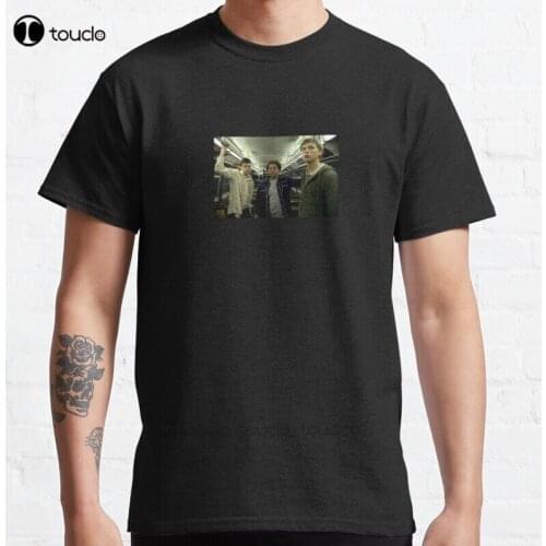 New Superbad Train Scene Still Classic T-Shirt Cotton Men Tee Shirt