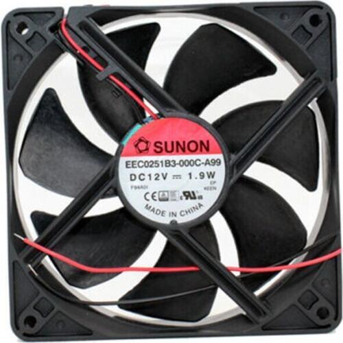 New Original Silent fan EEC0251B3-000C-A99 12V 1.9W 1 year warranty