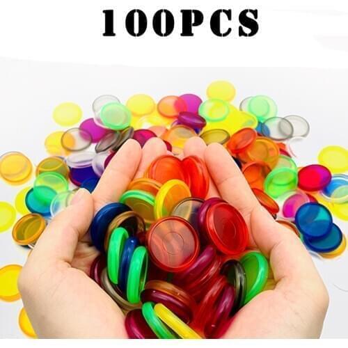 100PCS Notebook PlasticBinding Ring Mushroom Hole Binding Disc DIY Plastic 360 Degree Disc Buckle Office Supplies Binding