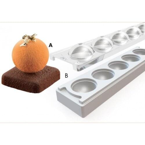 Platinum silicone cake mousse cake mold 3D