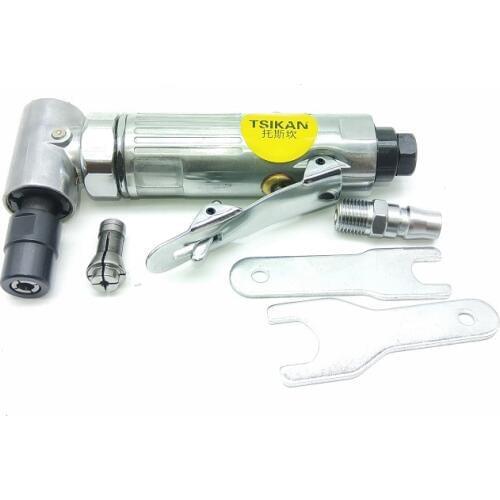 New 1pcs 3&6MM Pneumatic Angle Die Grinding Machine 90 Degree Grinder High Quality Air Tools
