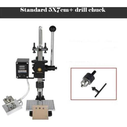 PUXIL heat press machine Leather Embossing Foil Gold stamping Hot pressing Mold cutting Rhombus punching Branding Wood