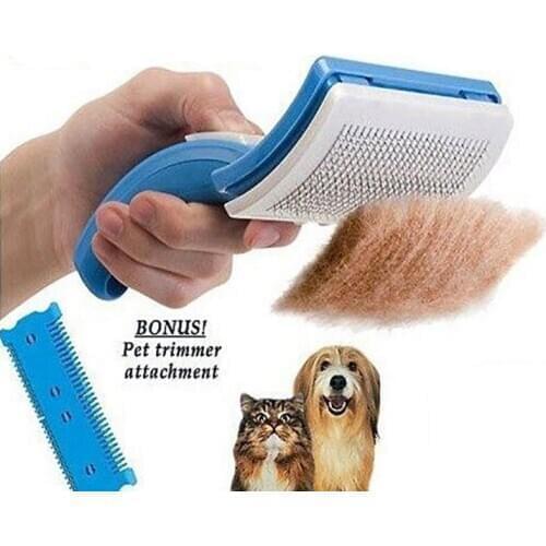 Pet Dog Hair Removal Combs Cats Fur Cleaning Tool Dog Brush Dog Hair Removal Brush Pet Comb For Medium Large Dogs
