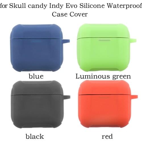 Silicone Protective Cover Earphone Case For Skull Candy Indy Evo Bluetooth Earphone Protective Cover Wireless Respectable