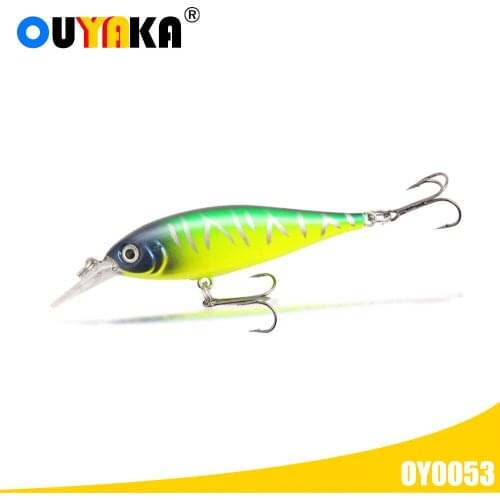 Sinking Minnow Fishing Equipment Lure Isca Artificial Weights 6g 75mm Bait Kit Pesca Articulos Wobblers Carpe Fish Tackle Leurre