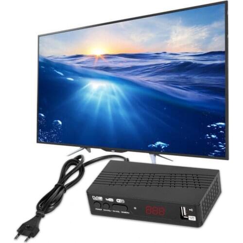 TV Box Dual Band Multi Interface ABS DVB-T2 Intelligent Coding TV STB for Home