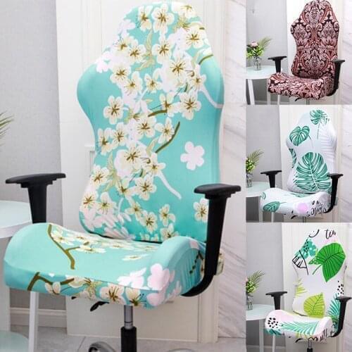Gaming Chair Cover Spandex Office Chair Cover Elastic Armchair Seat Covers for Computer Chairs Slipcovers housse de chaise