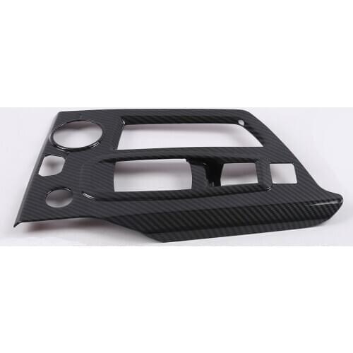 For Peugeot 3008 GT 2016-2018 2019 2020 Carbon Fiber Gear Shift Panel Cover Car Decoration Trim Interior Accessories Car Styling