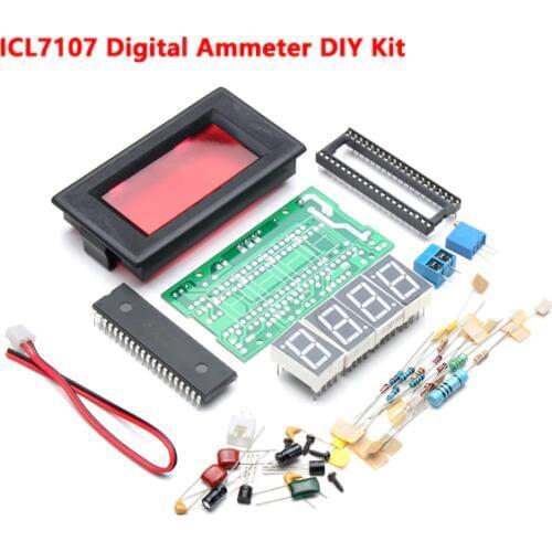 Hot Sell ICL7107 Digital Ammeter DIY Kit Electronic Learning Kit header