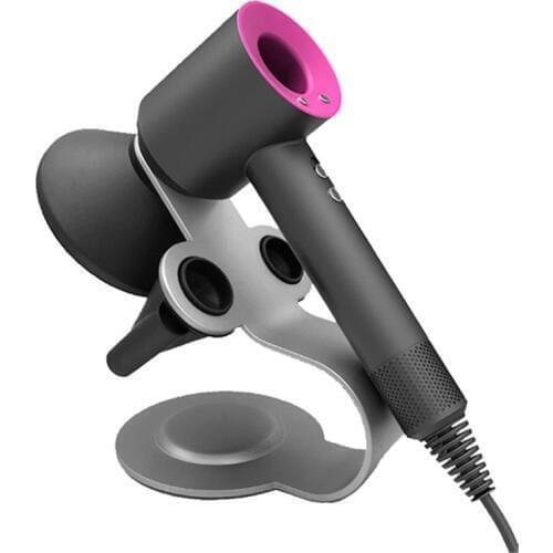 Magnetic Stand Mount Bracket Holder Aluminum alloy home bathroom organizer for Dyson Supersonic Hair Dryer storage accessories