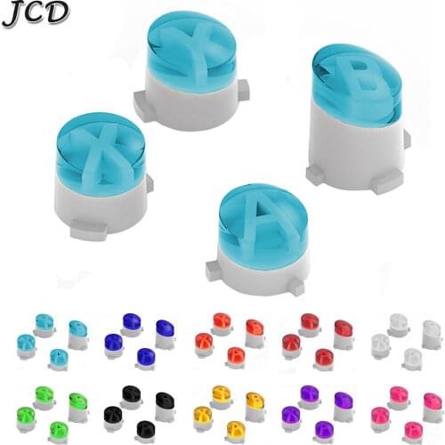 JCD for Xbox One Controller ABXY Buttons Mod Kit For XBOX One Slim/Xbox Elite Gamepads 10 Colors Transparent Repair Part